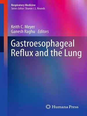 cover image of Gastroesophageal Reflux and the Lung